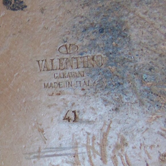 Valentino Garavani Rockstud Thong Wrap Sandals sz 41 - Picture 15 of 16